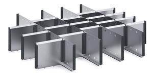 Cubio Metal / Steel Divider Kit ETS-87150 22 Compartment Bott Cubio Steel Divider Kits 11/43020734 Cubio Divider Kit ETS 87150 22 Comp.jpg